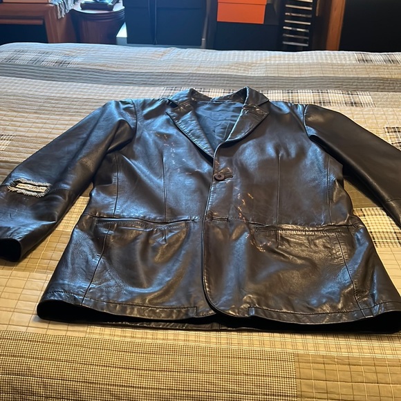 Bynum & Bang leather men’s with ants - Picture 1 of 9